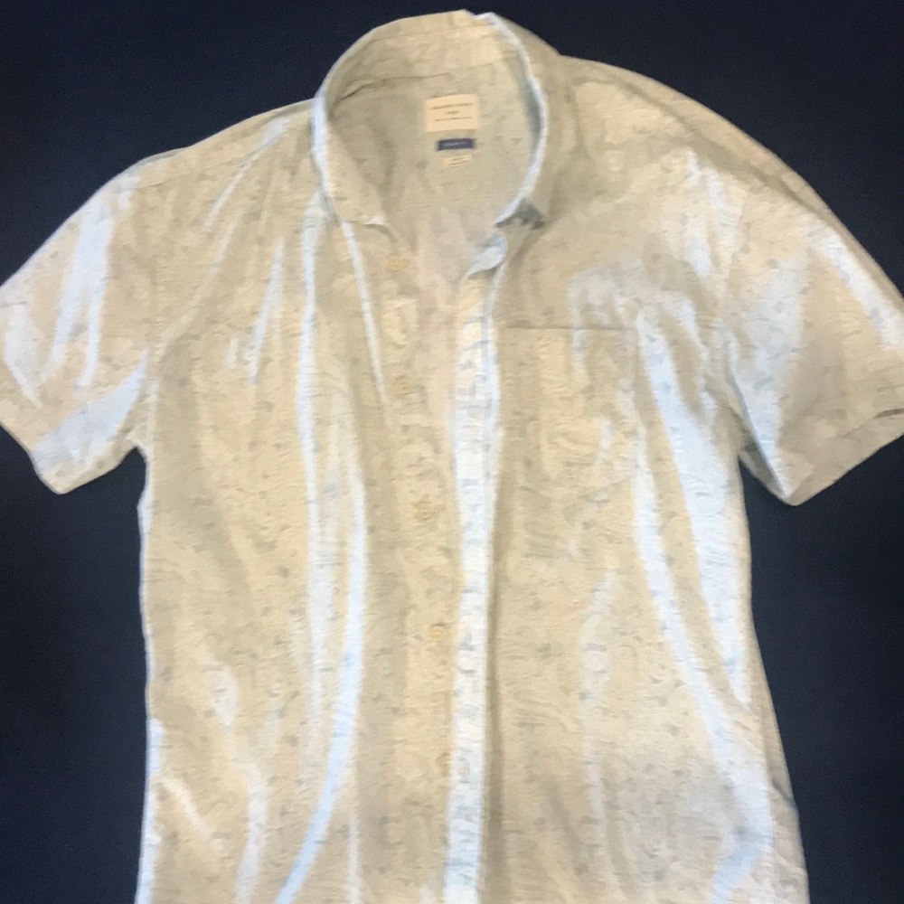 Indigo size M dress shirt